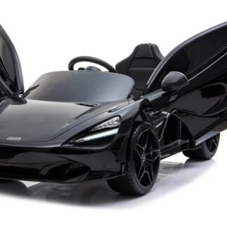 VENTA Coche eléctrico para niños McLaren 720S 12v,  negro, rc parental - INDA-KID-720S